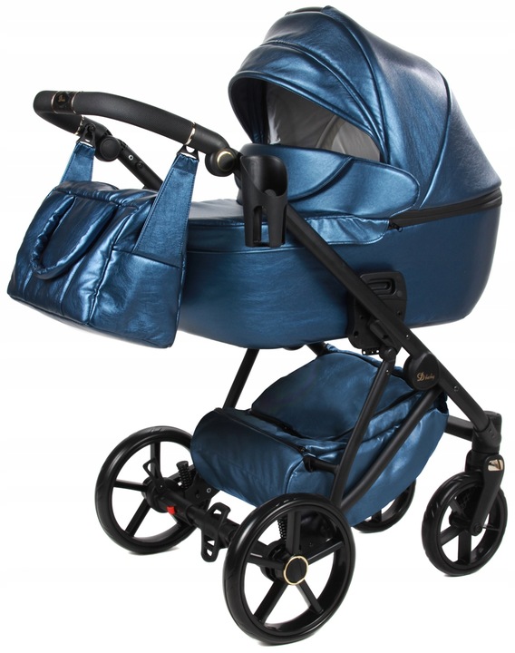 CARRO BEBE AZUL METALIZADO X-CROSS