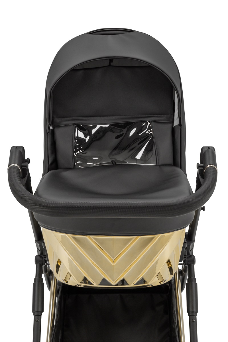 Carrito negro y dorado ivento glam